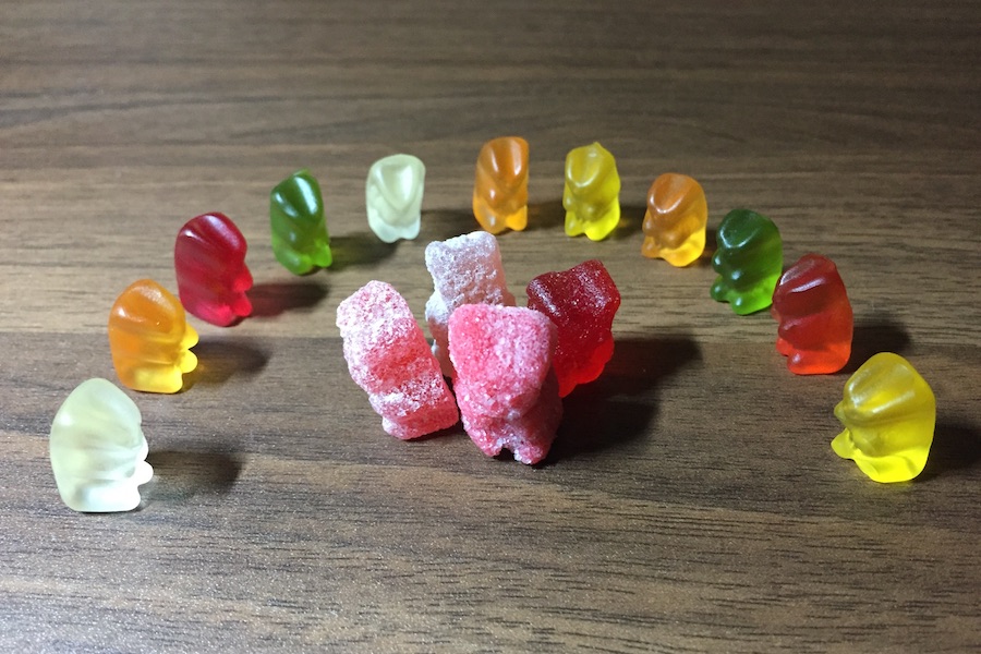 hariboのゴールドベア・グミとCBDグミ