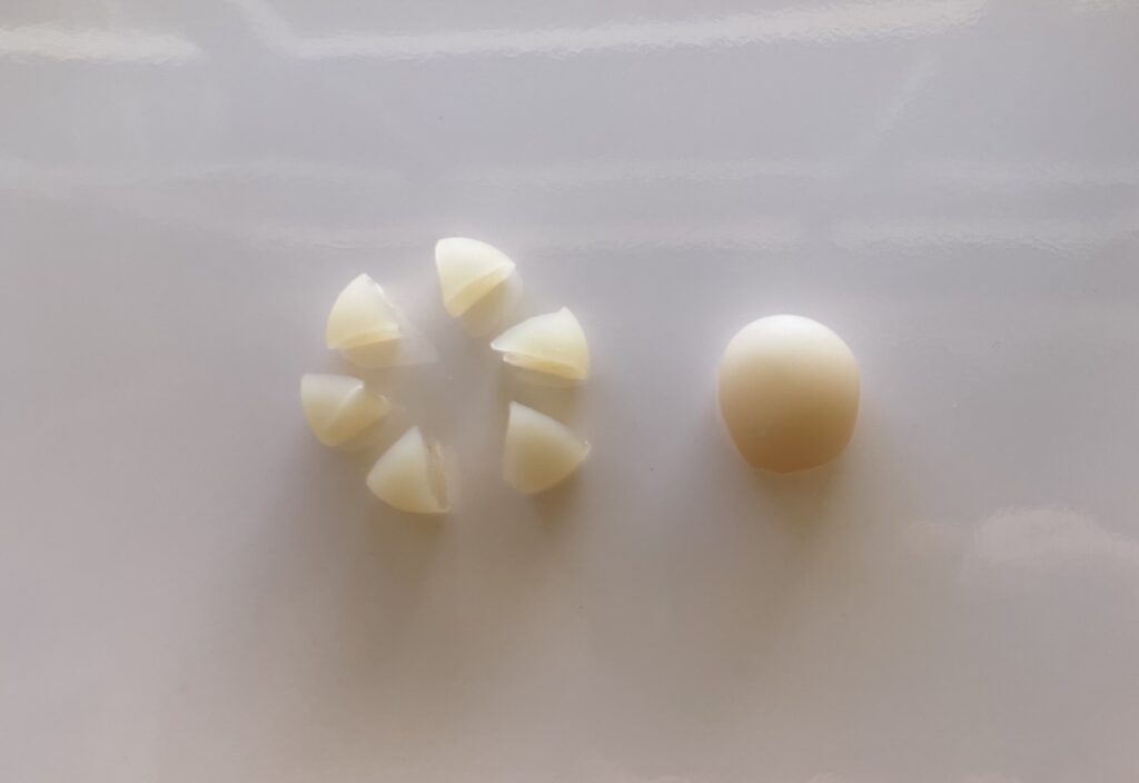 CBN実食後の翌朝の体感をメモしている様子